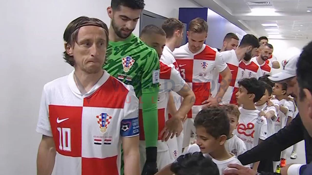 Egipat protiv Hrvatske Luka Modrić
