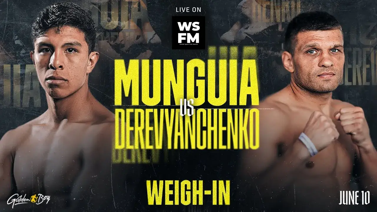Full Fight Jaime Munguia vs Sergiy Derevyanchenko - June 10, 2023