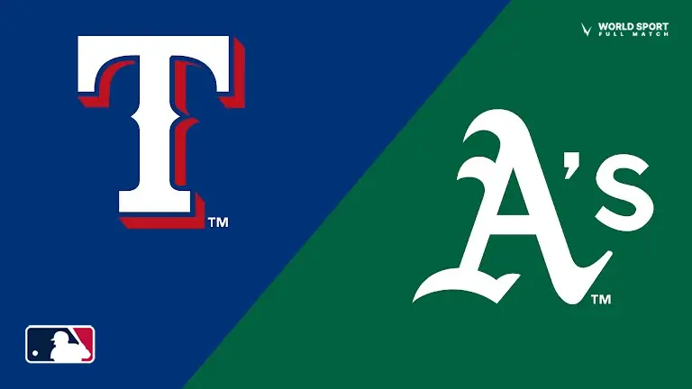 Full Game MLB Match Replay Texas Rangers vs Oakland Athletics - August 8, 2023