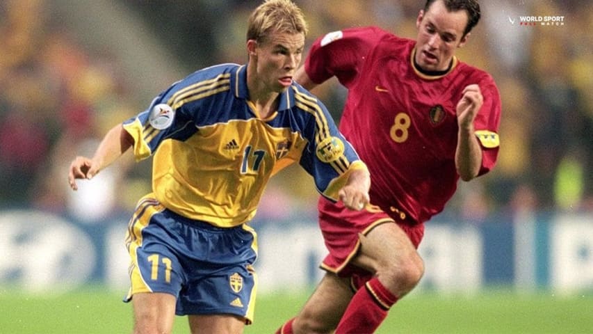 Belgium vs Sweden 2000